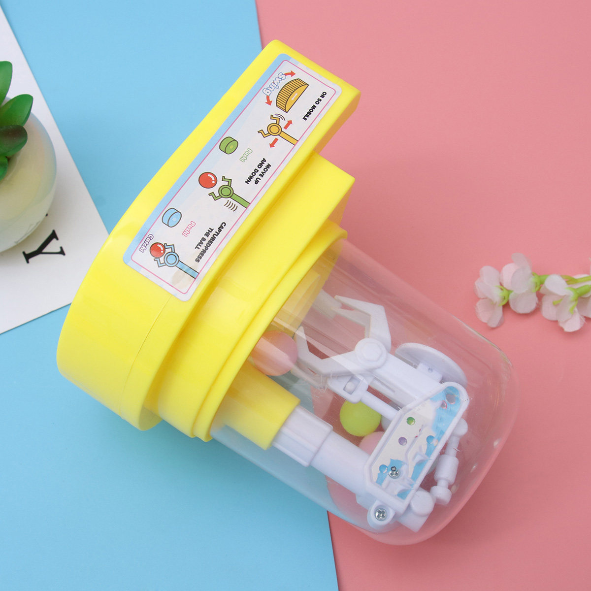 1Pcs Mesin Penjepit Permen Pla - Claw Crane Machine ulasan dan harga