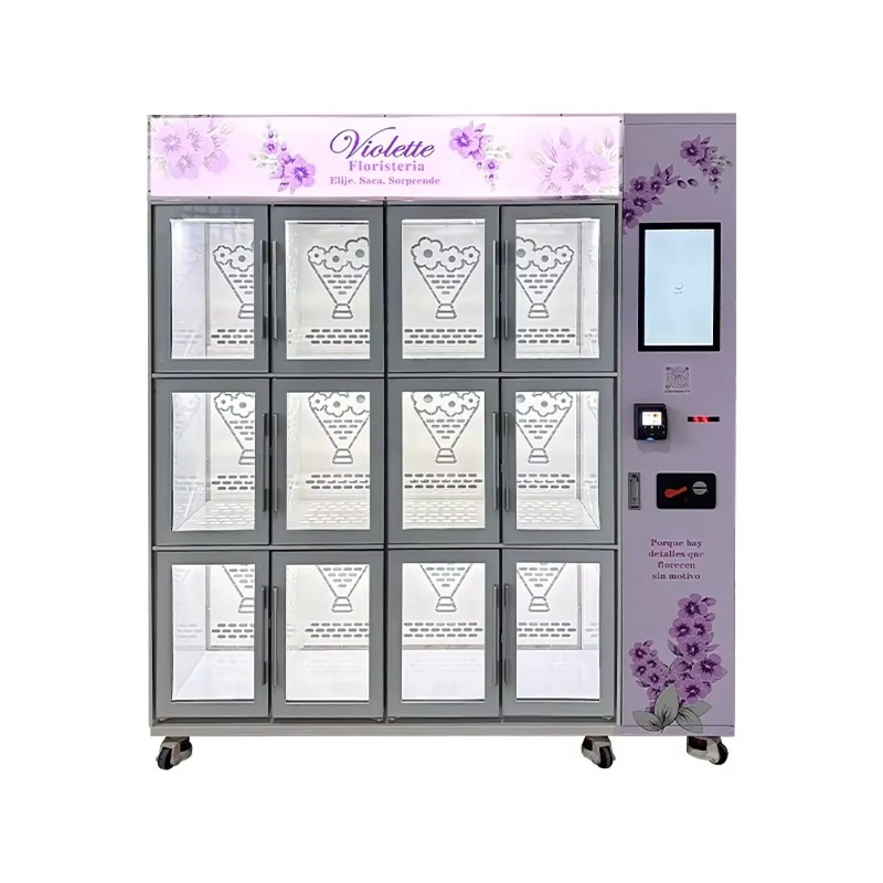 Kios Loker Pendingin Otomatis  - Commercial Vending Machine ulasan dan harga