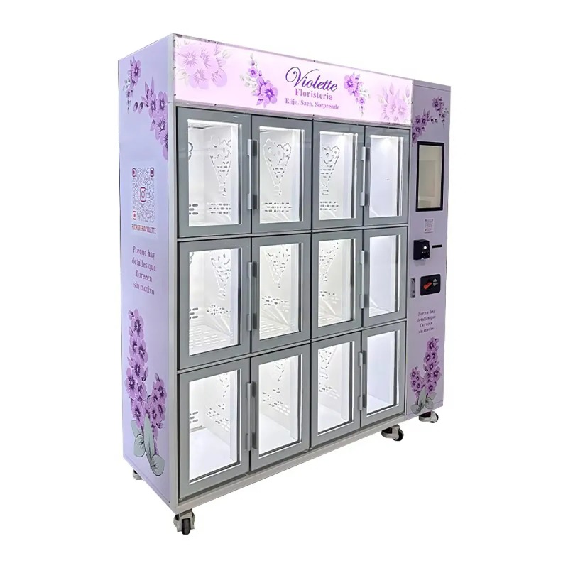 Kios Loker Pendingin Otomatis  - Commercial Vending Machine ulasan dan harga